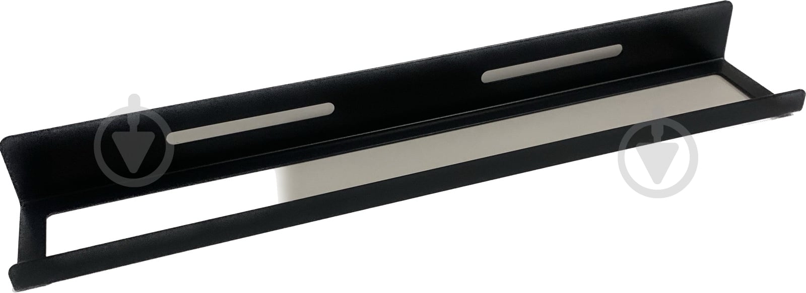 Вешалка для полотенца 365х65х30 черная - фото 3 Вешалка для полотенца 365х65х30 черная - фото 3