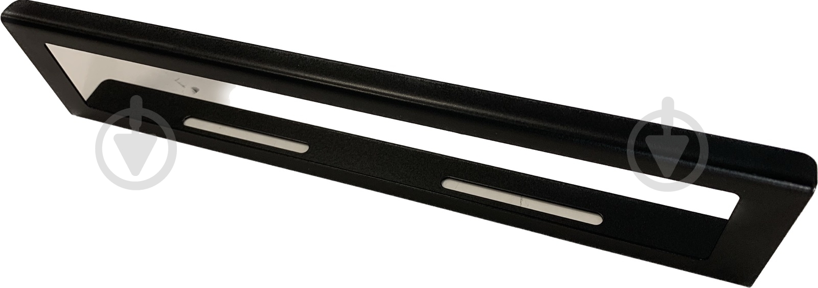 Вешалка для полотенца 365х65х30 черная - фото 2 Вешалка для полотенца 365х65х30 черная - фото 2