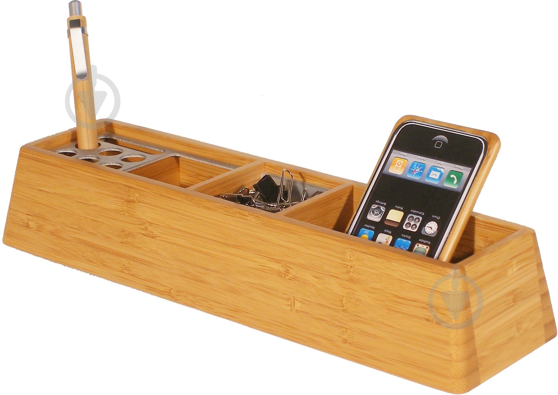 Подставка настольная бамбук O36109 - фото 1