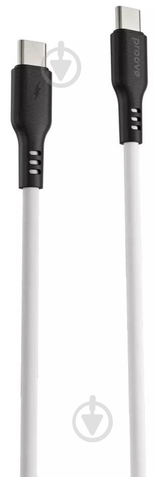 Кабель Proove Rebirth Type-C - Type-С 60W 1 м белый (CCRE60002202) - фото 1
