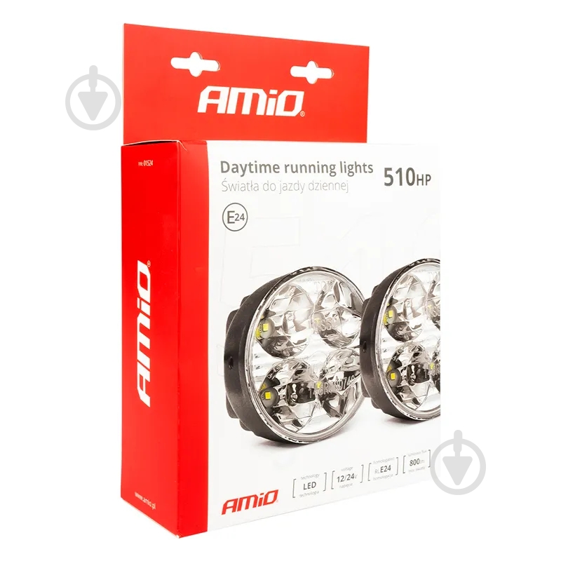 Фари додаткові AMiO 510HP (01524) 12 Вт 12 В - фото 8 Фари додаткові AMiO 510HP (01524) 12 Вт 12 В - фото 8