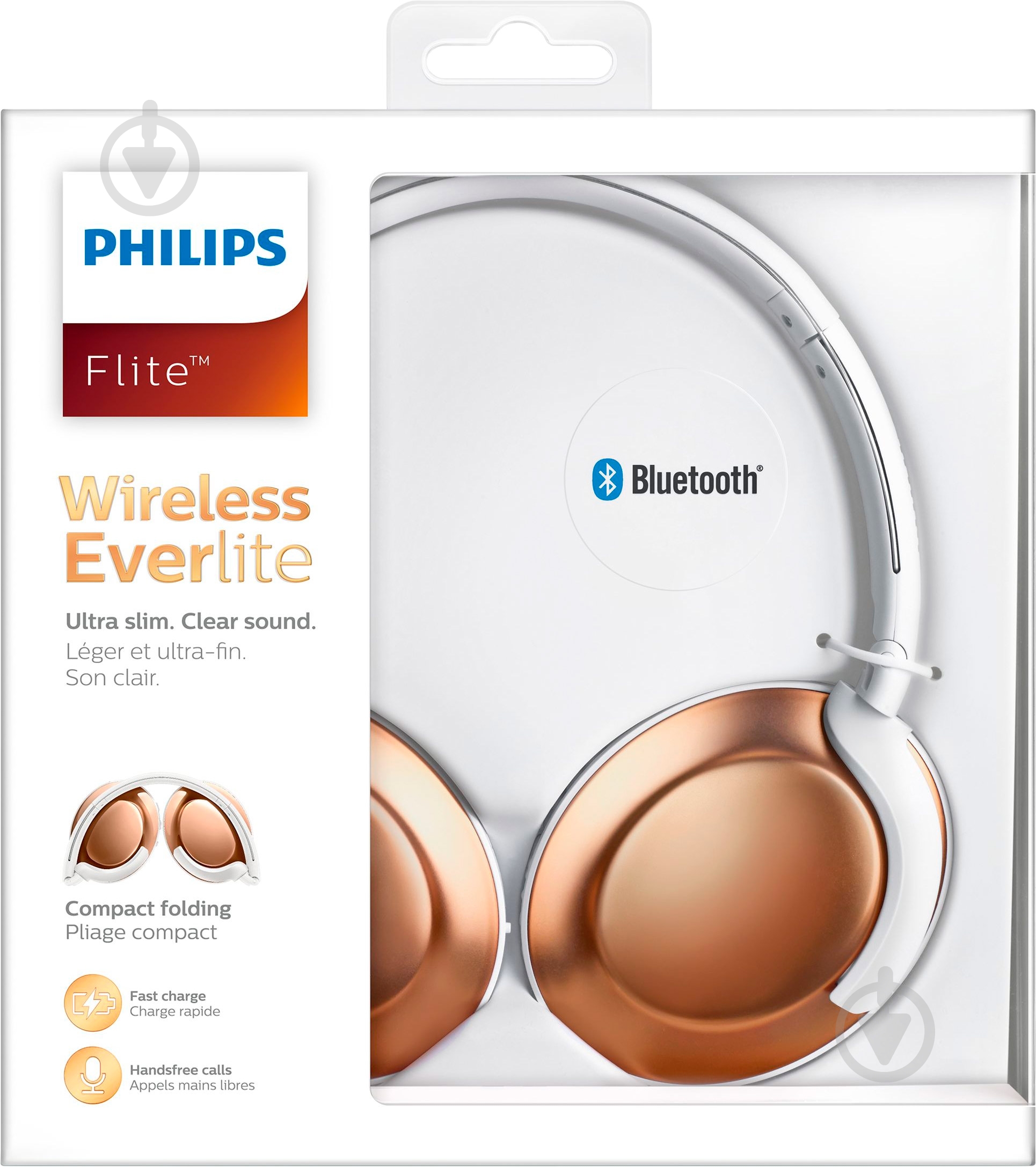 Гарнитура Philips SHB4805RG/00 White Wireless - фото 6 Гарнитура Philips SHB4805RG/00 White Wireless - фото 6