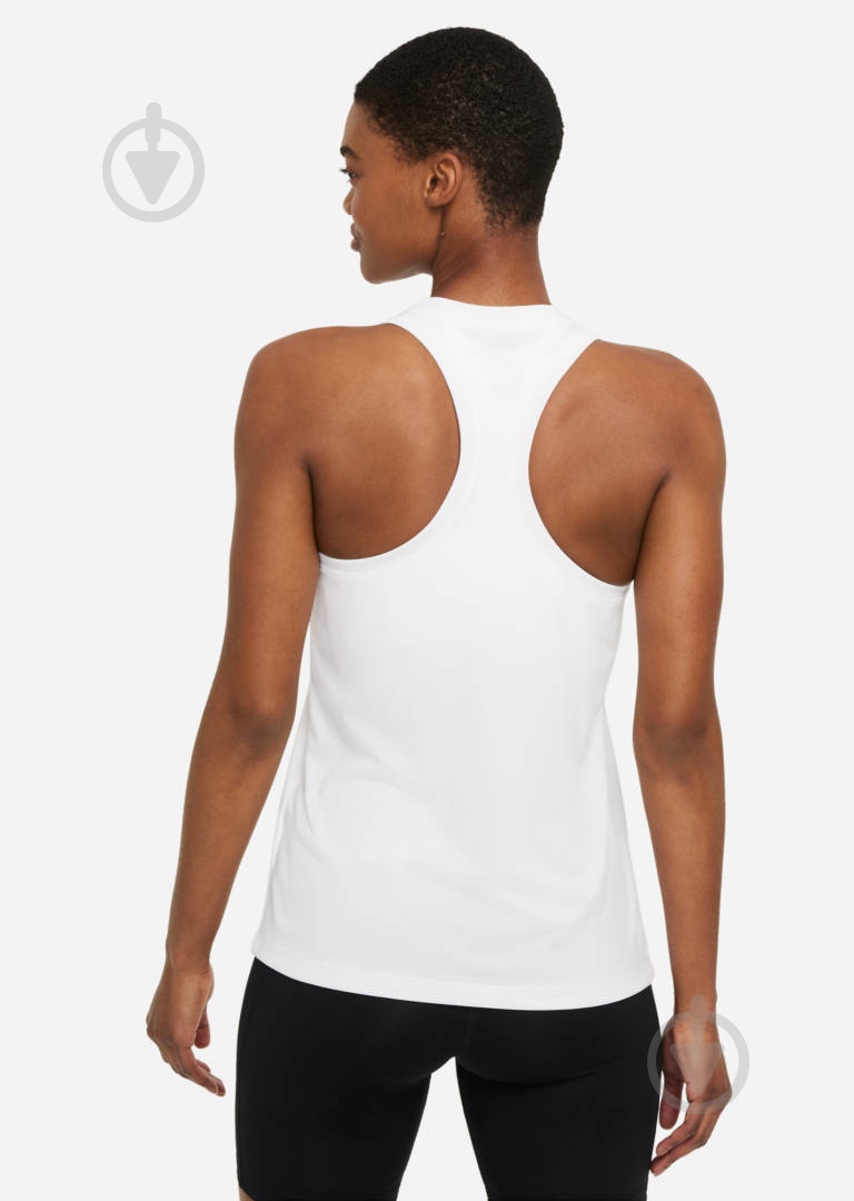 Майка Nike W NK DF LEG RACEBACK TANK DJ1757-100 р.S белый - фото 2