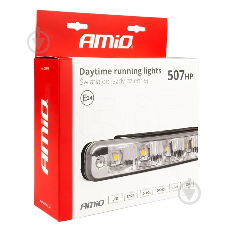 Фари додаткові AMiO 507HP (01523) 12 Вт 12 В - фото 6 Фари додаткові AMiO 507HP (01523) 12 Вт 12 В - фото 6