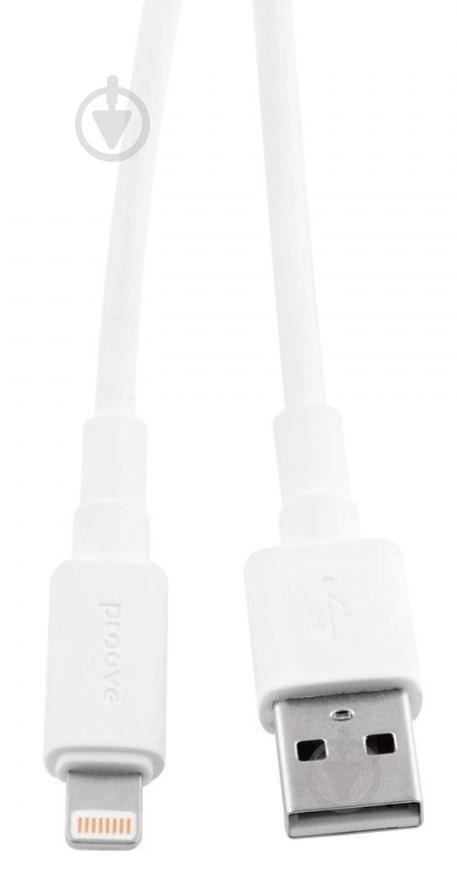 Кабель Proove Small Silicone Lightning 2.4A 1 м белый (CCSM20001102) - фото 1