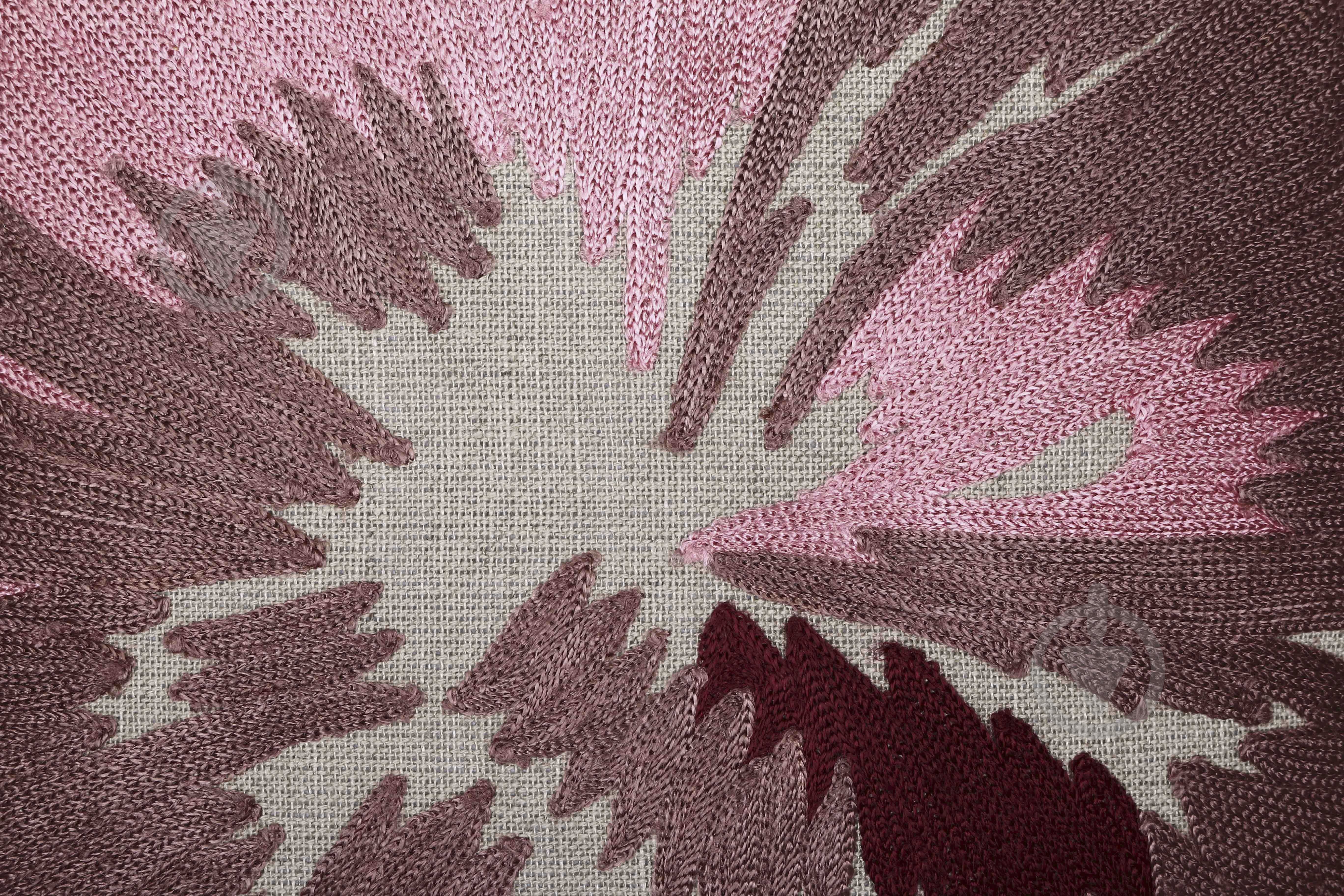 Наволочка декоративна Linen Cushion з вишивкою 45x45 см різнокольоровий PANACHE - фото 2 Наволочка декоративна Linen Cushion з вишивкою 45x45 см різнокольоровий PANACHE - фото 2