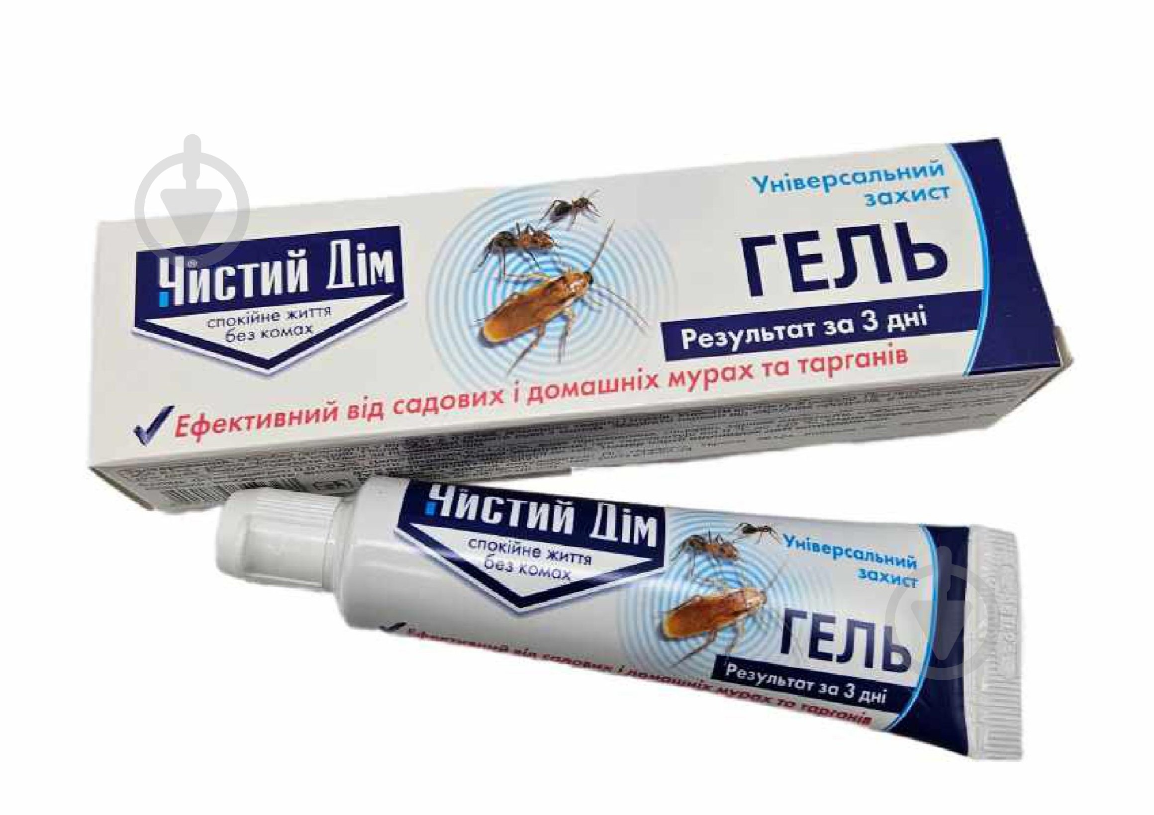 Гель Чистий Дім от тараканов и муравьев 30 мл - фото 1