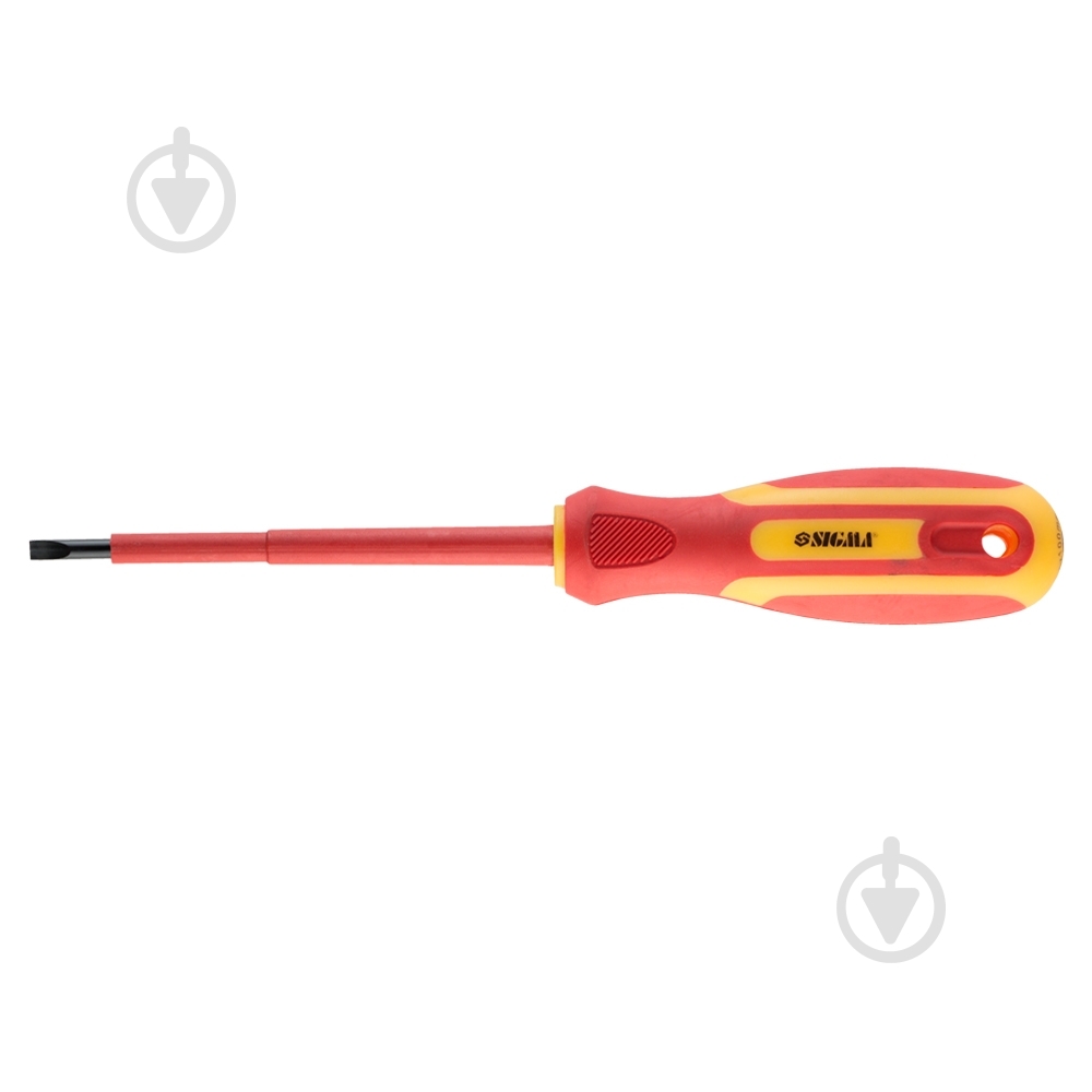 Отвертка Sigma диэлектрическая шлицевая SL4.0×100мм 1000В СRV 4008031 - фото 2 Отвертка Sigma диэлектрическая шлицевая SL4.0×100мм 1000В СRV 4008031 - фото 2