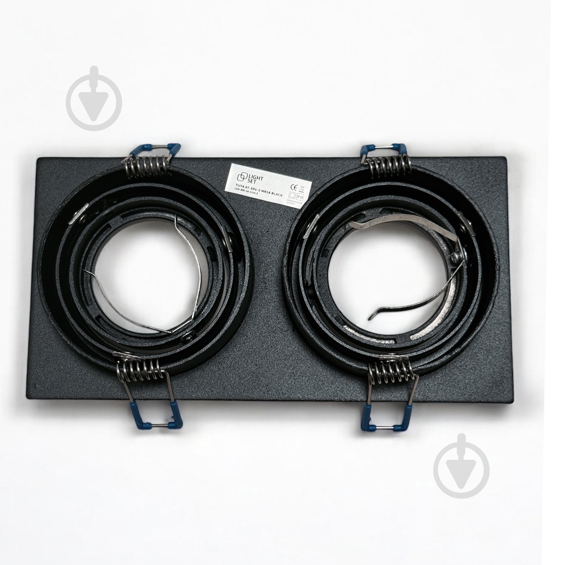 Світильник точковий LIGHT SET TUYA AT-S01-2 GU5.3 чорний - фото 5