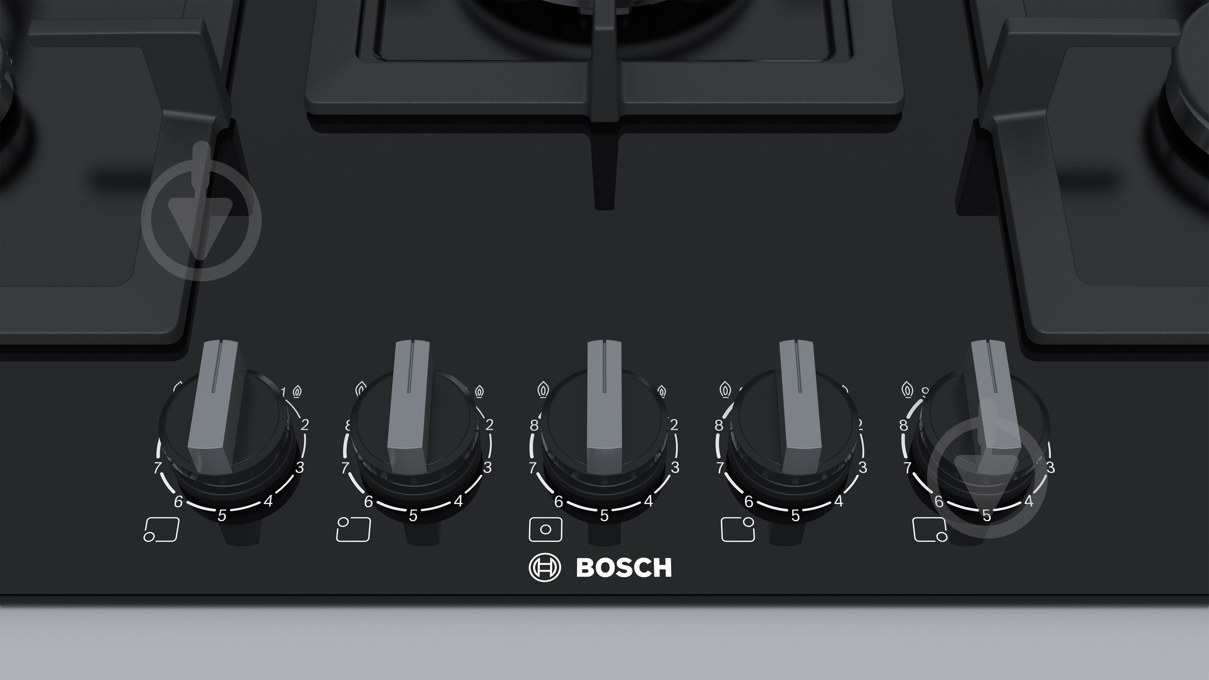 Варочная поверхность газовая Bosch PPQ7A6B20 - фото 2 Варочная поверхность газовая Bosch PPQ7A6B20 - фото 2