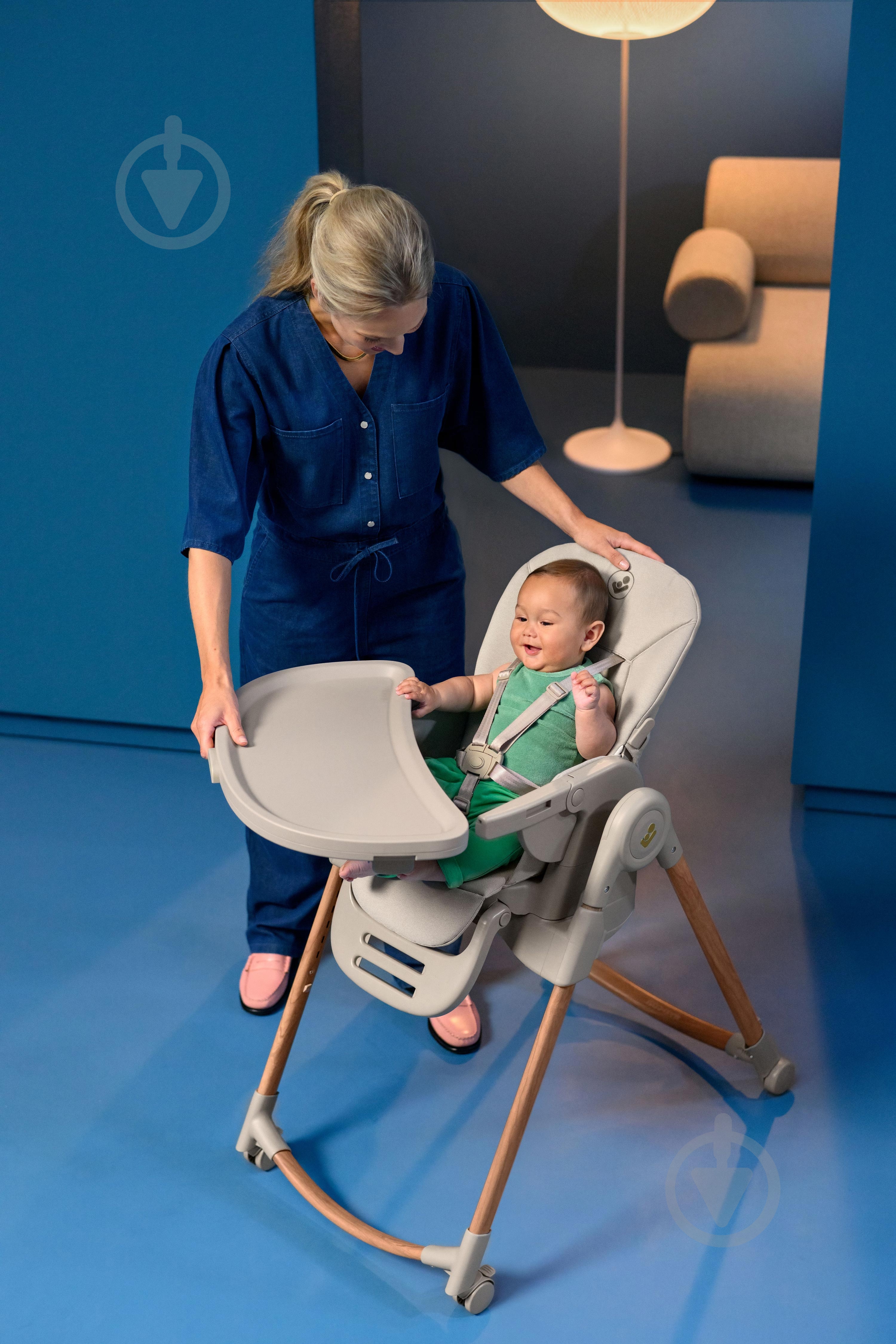 Стульчик для кормления Maxi-Cosi Minla Plus Elegance Graphite - фото 32