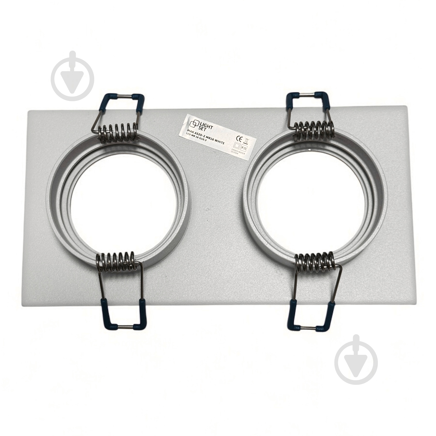Світильник точковий LIGHT SET MAK AS20-2 GU5.3 білий - фото 5