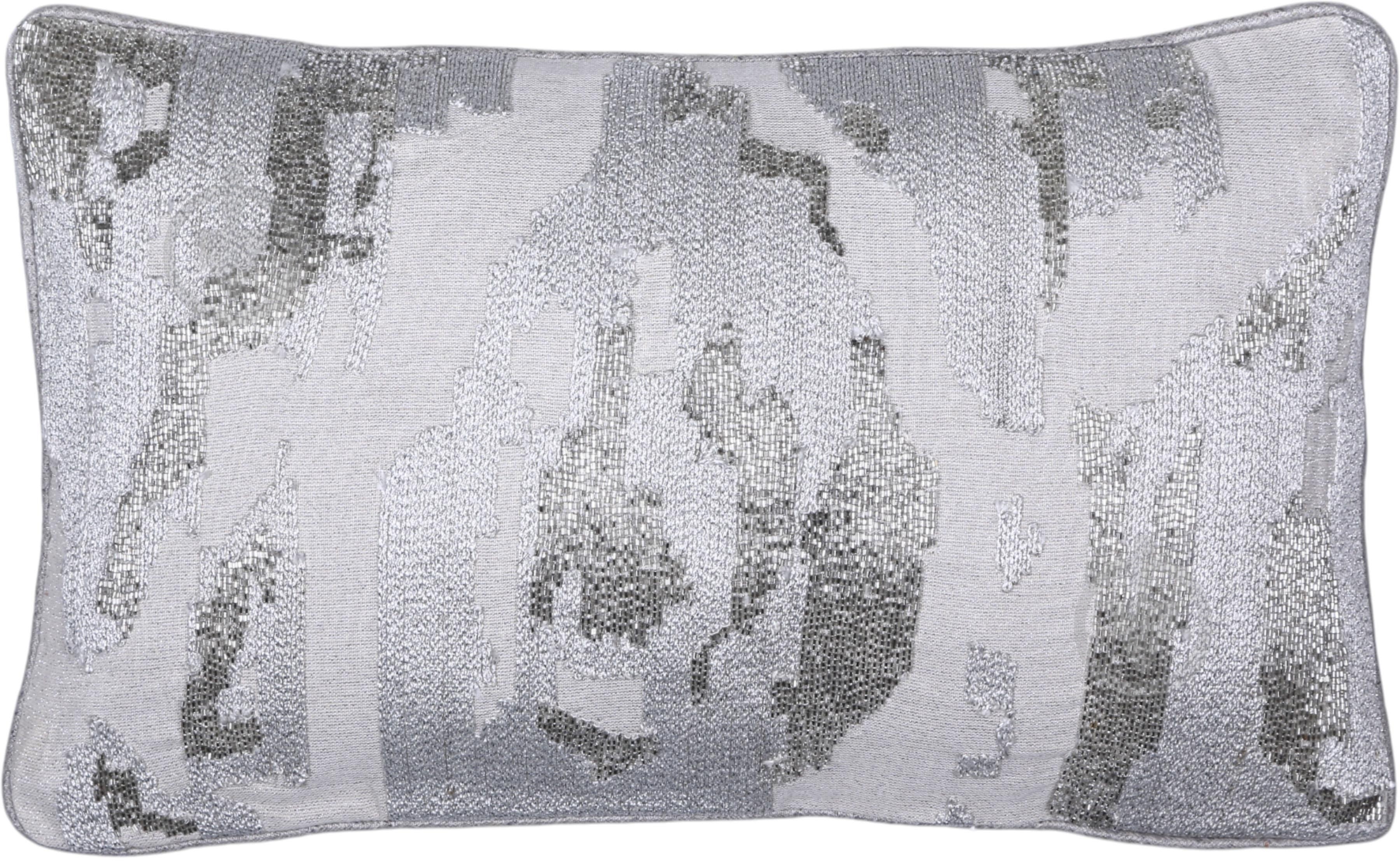 Наволочка декоративна Lurex Line з ручною вишивкою 30x50 см PANACHE - фото 1 Наволочка декоративна Lurex Line з ручною вишивкою 30x50 см PANACHE - фото 1