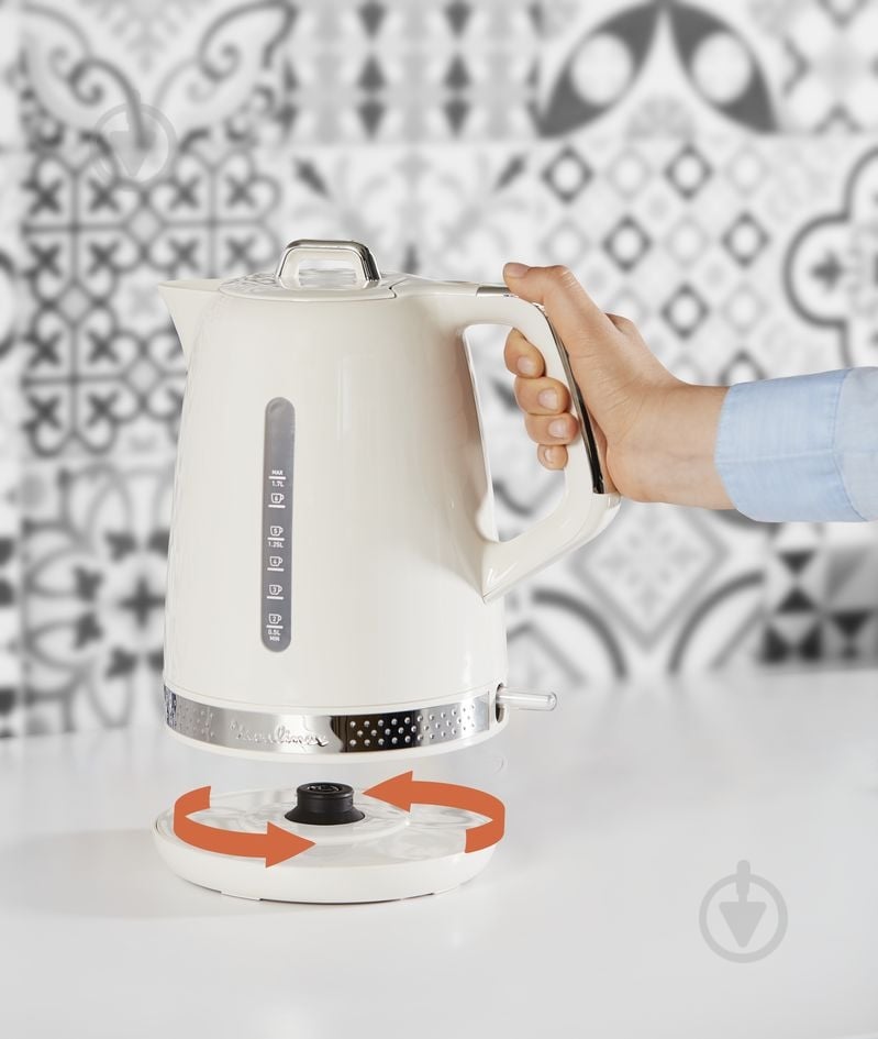 Электрочайник Moulinex SOLEIL KETTLE BY320A30 - фото 9