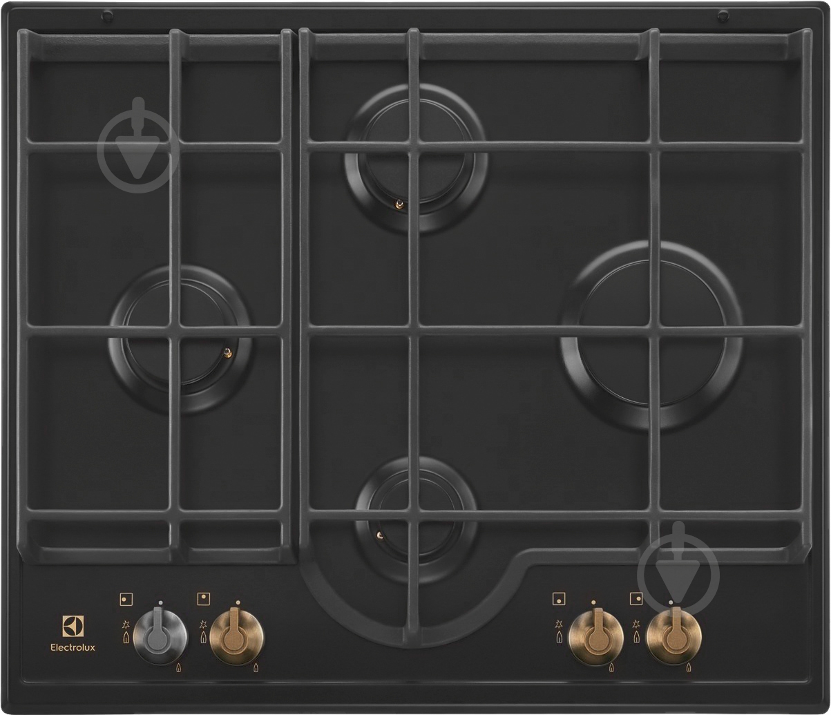 Варочная поверхность газовая Electrolux GPE362RBB - фото 1