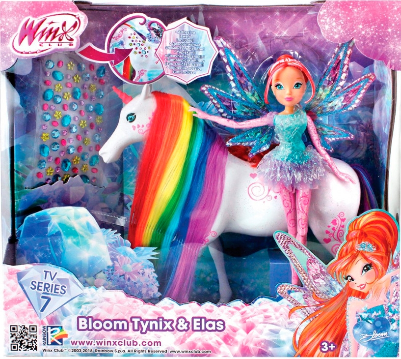 Кукла WinX Tynix Блум и Единорог - фото 2