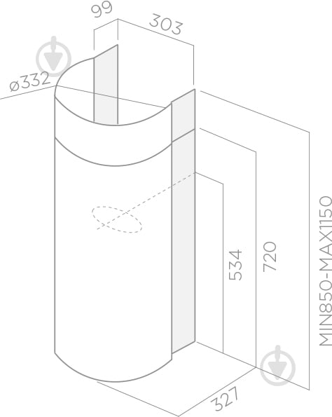 Вытяжка Elica STONE IX/A/33 - фото 4 Вытяжка Elica STONE IX/A/33 - фото 4