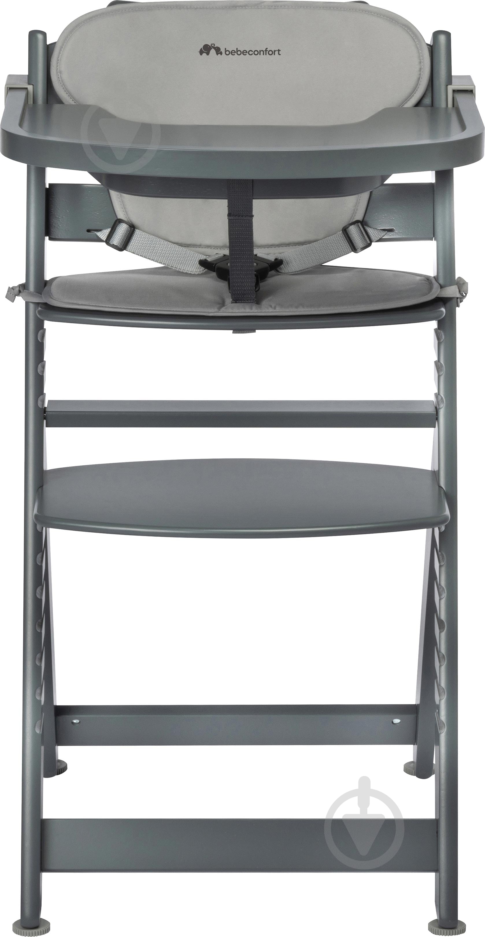 Стільчик для годування Bebe Confort Timba Grey Mist - фото 4 Стільчик для годування Bebe Confort Timba Grey Mist - фото 4
