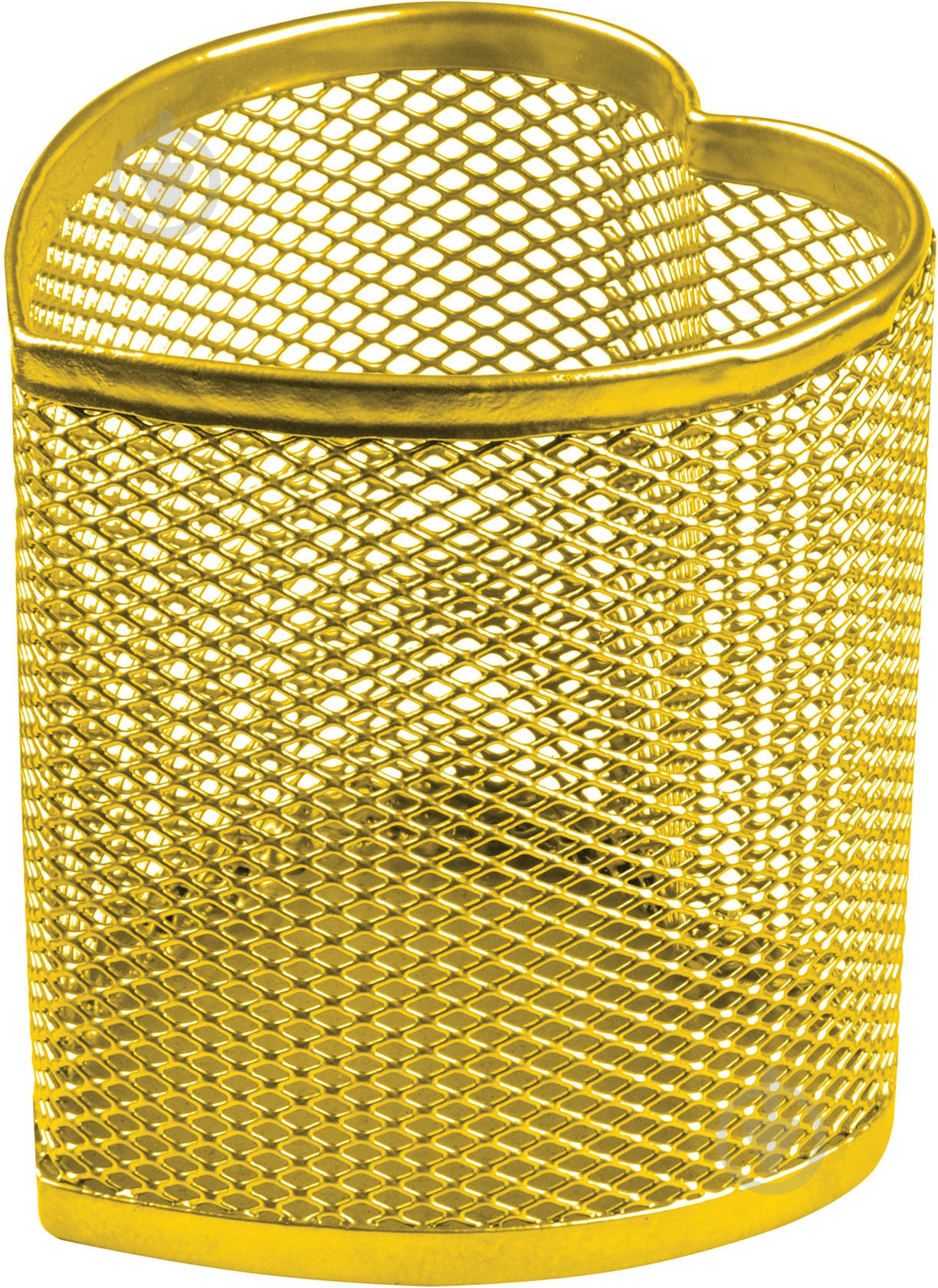 Подставка для ручек Сердце O36320-05 золотая Optima - фото 1