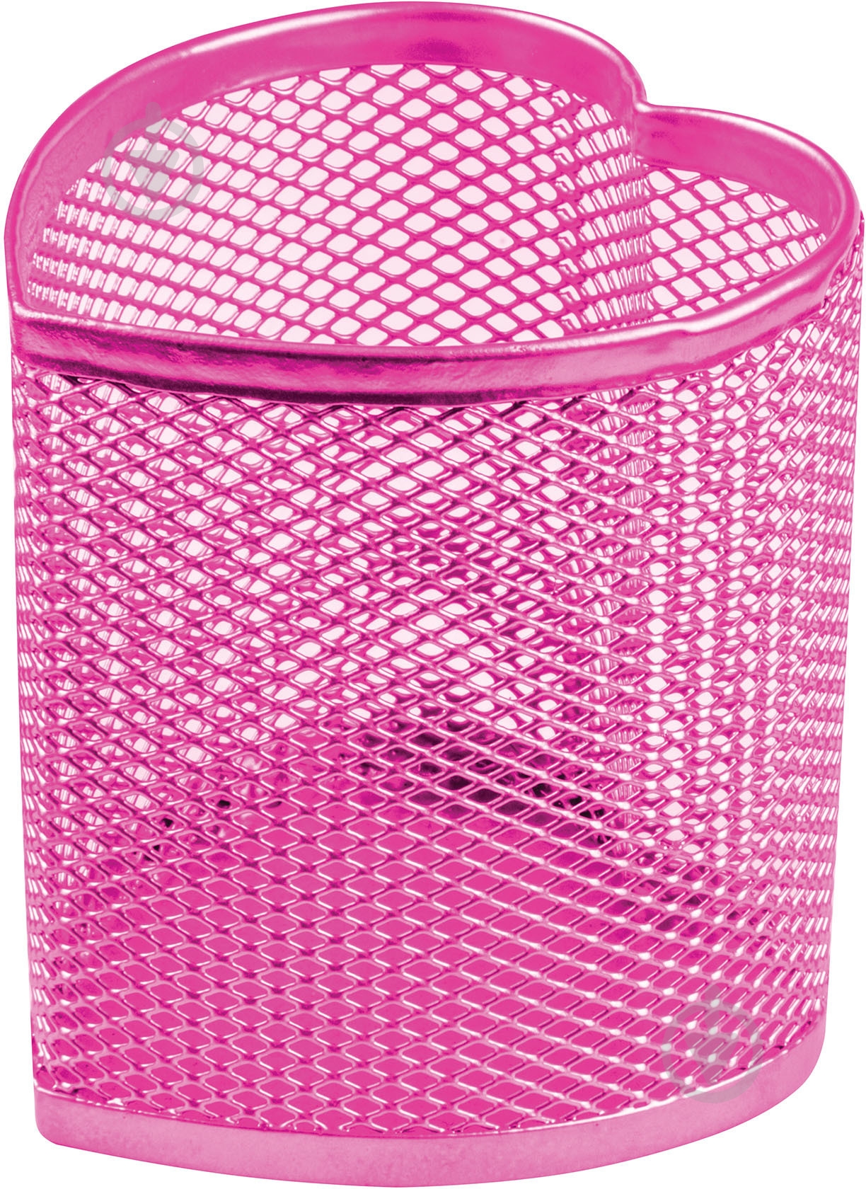 Подставка для ручек Сердце O36320-09 розовая Optima - фото 1