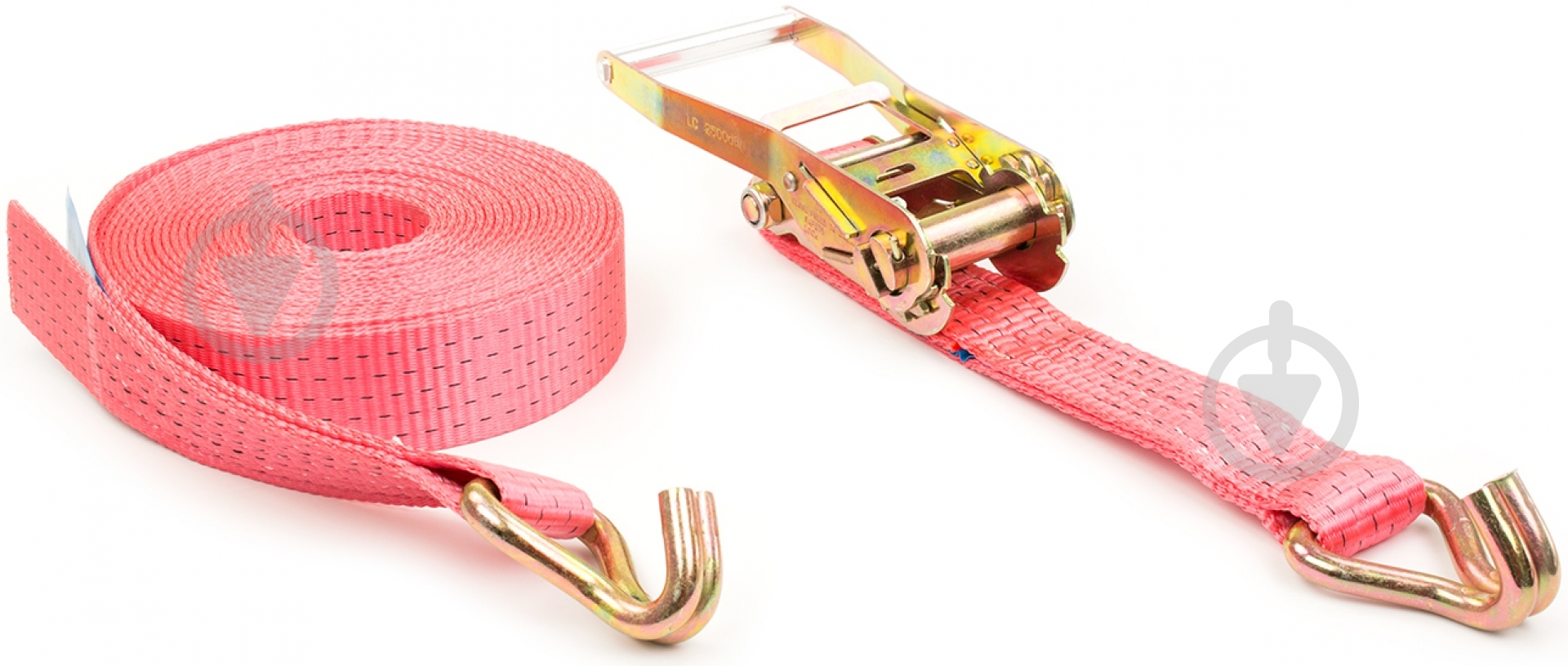 Стяжной ремень Takelag 5000 кг 10 м с храповым механизмом - фото 1