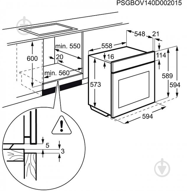 Духовой шкаф Electrolux OPEB2650V - фото 10