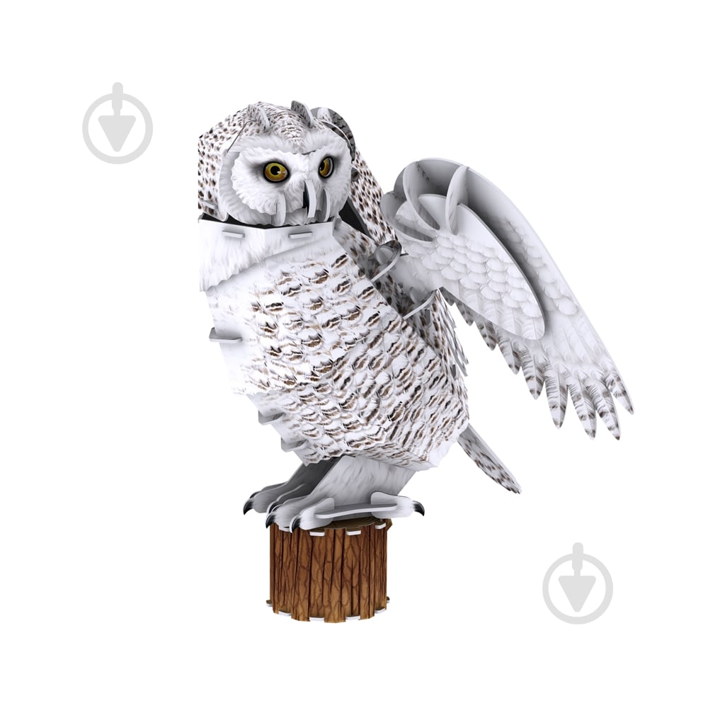 3D-пазл CubicFun Трехмерная головоломка-конструктор Исчезающие животные Снежная Сова DS1079h - фото 3 3D-пазл CubicFun Трехмерная головоломка-конструктор Исчезающие животные Снежная Сова DS1079h - фото 3