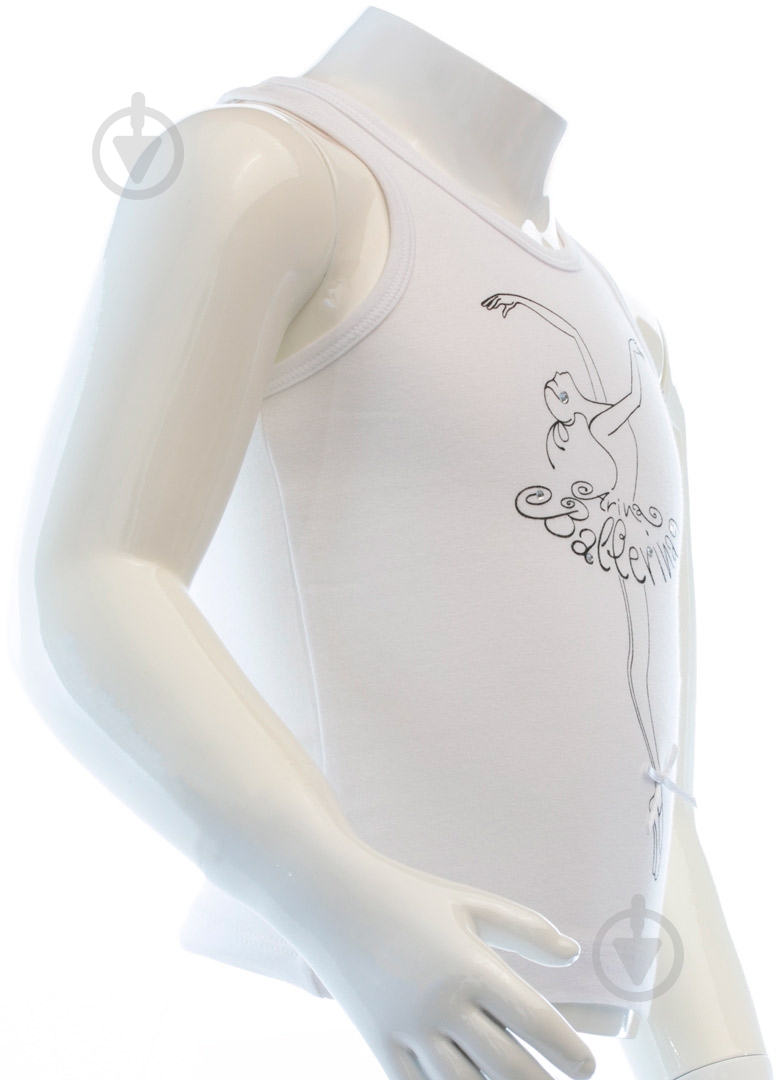 Майка детская для девочекдетские Charmante р.122 белый 201025 SGBМ - фото 2