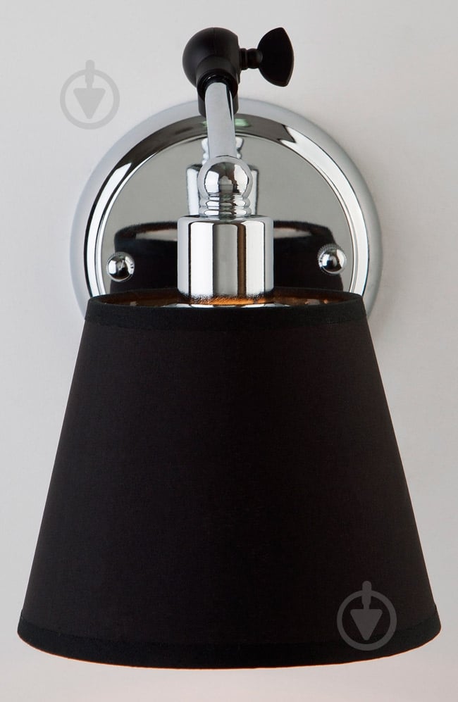 ВИТРИНА! Бра Strotskis Koby 1x40 Вт E14 хром/черный 70063/1 - фото 2