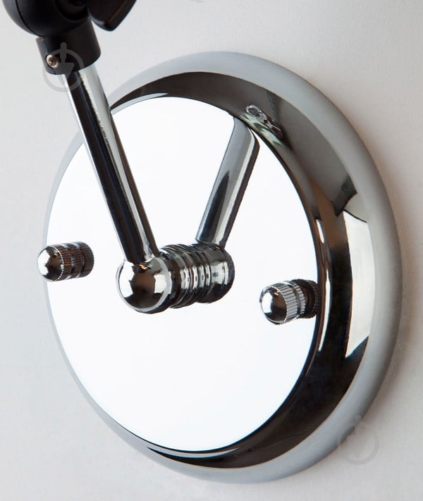 ВИТРИНА! Бра Strotskis Koby 1x40 Вт E14 хром/черный 70063/1 - фото 5