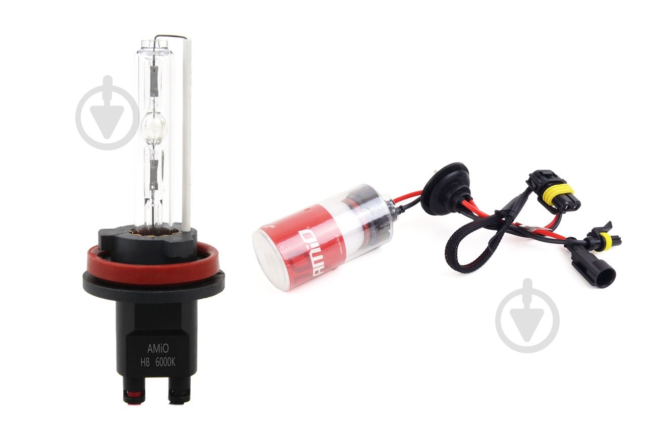 Автолампа ксенонова AMiO H8 35 Вт 1 шт. (01415) - фото 1 Автолампа ксенонова AMiO H8 35 Вт 1 шт. (01415) - фото 1