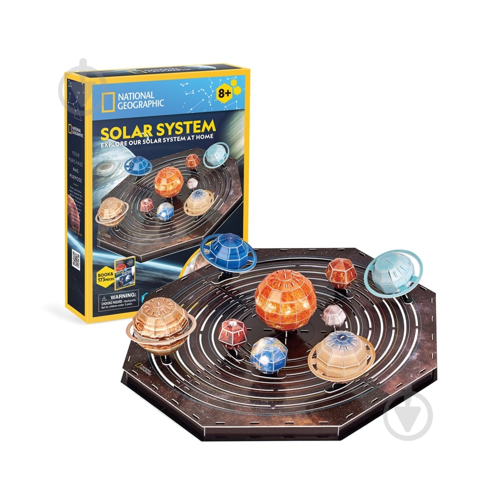 3D-пазл CubicFun STEM Солнечная система DS1087h - фото 2