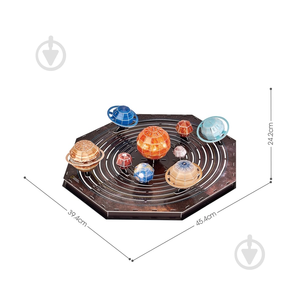 3D-пазл CubicFun STEM Солнечная система DS1087h - фото 3