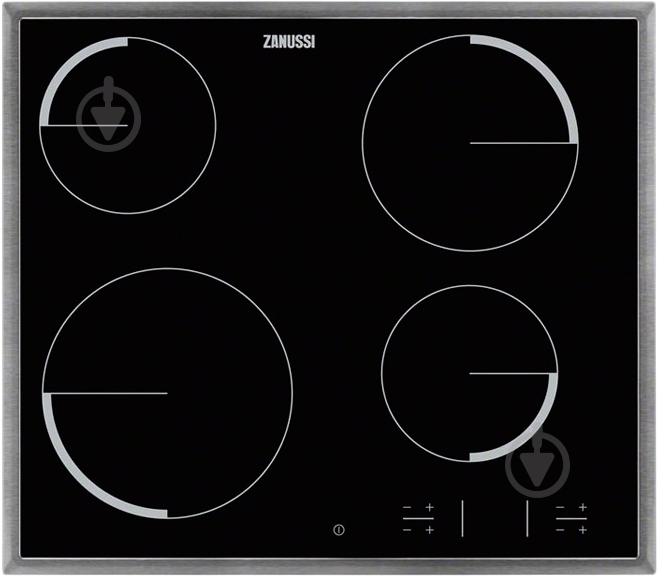 Варильна поверхня електрична Zanussi ZEV56340XB - фото 1