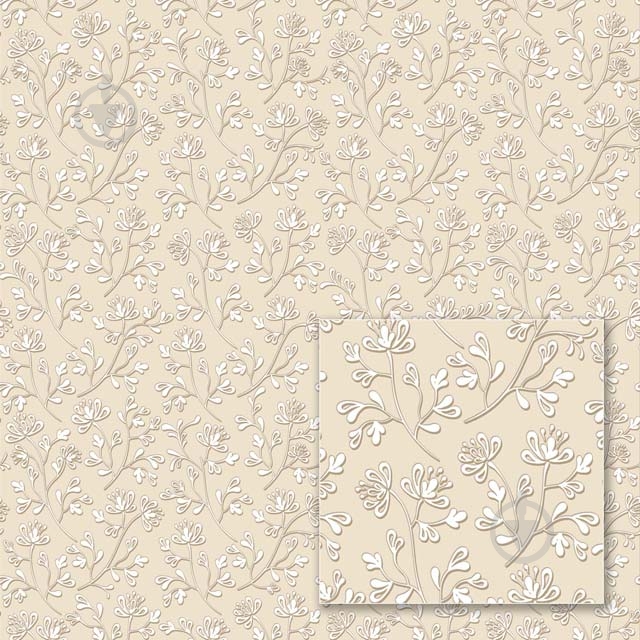 Обои виниловые горячего тиснения Sintra Mixing SPRING 569351 1,06x10,05 м - фото 1