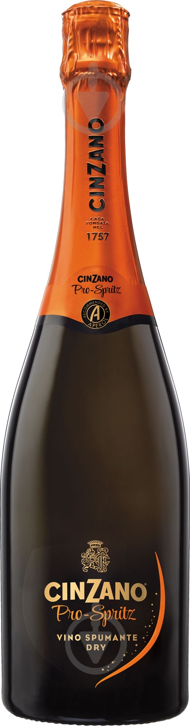 Вино игристое Cinzano Pro-Spritz сухое 0,75 л - фото 1 Вино игристое Cinzano Pro-Spritz сухое 0,75 л - фото 1