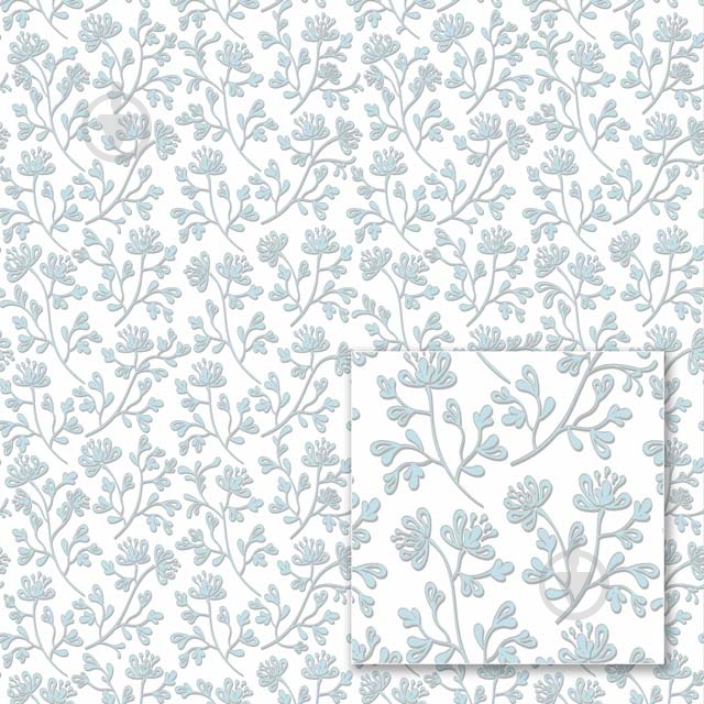 Обои виниловые горячего тиснения Sintra Mixing SPRING 569320 1,06x10,05 м - фото 1