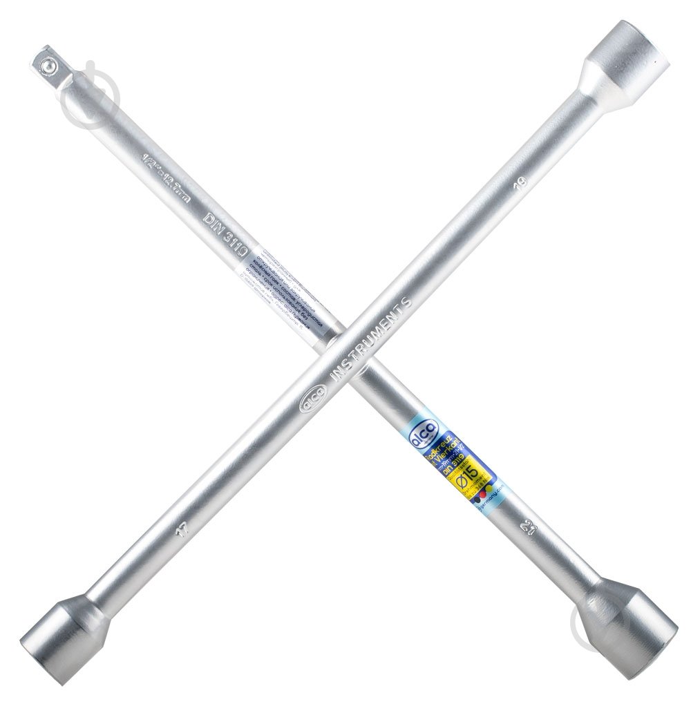 Ключ балонний хрестоподібний 17/19/21 мм 1/2'' Alca X-WheelWrench PRO - фото 1 Ключ балонний хрестоподібний 17/19/21 мм 1/2'' Alca X-WheelWrench PRO - фото 1