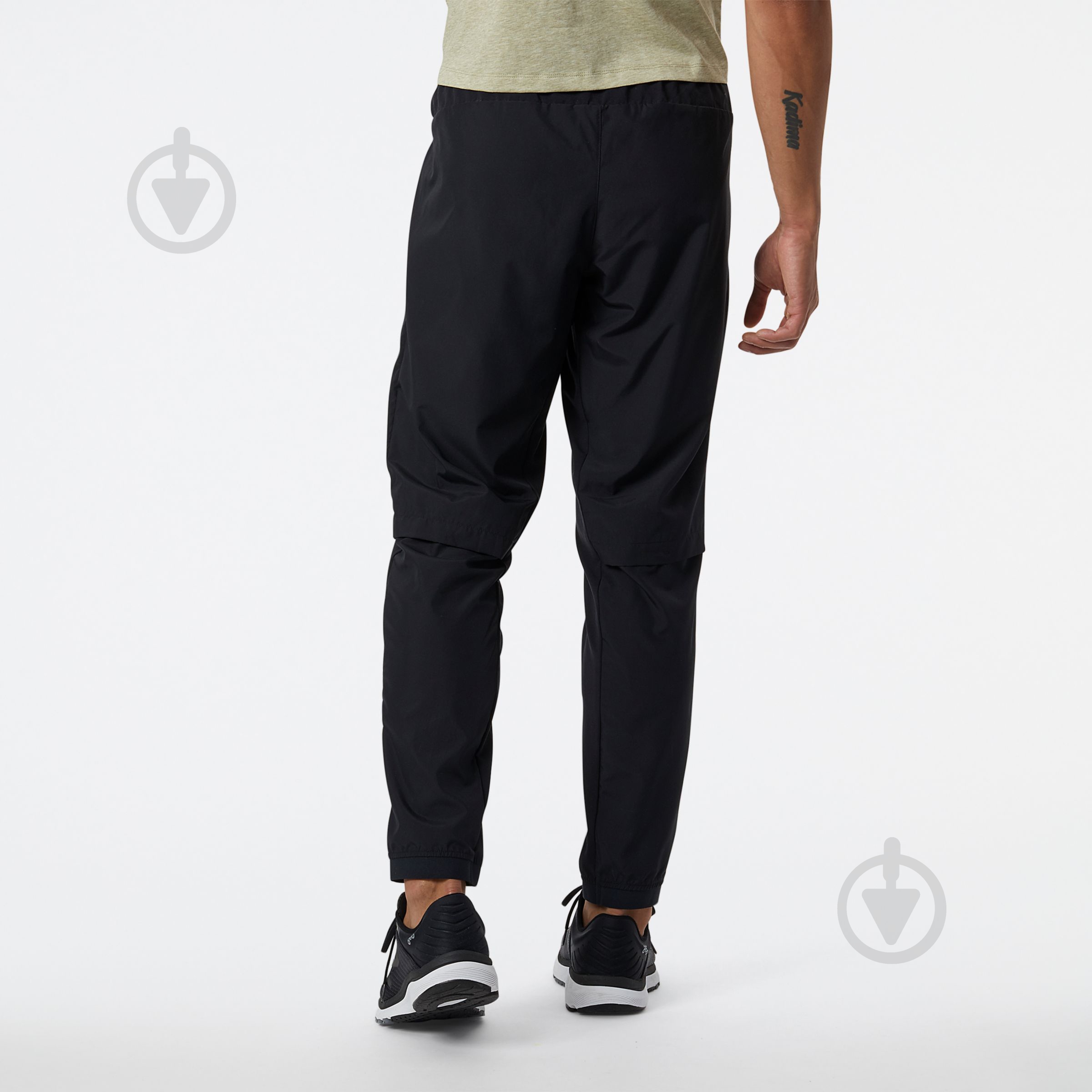 Брюки New Balance R.W. TECH LIGHTWEIGHT WOVEN MP21049BK р. M черный - фото 3