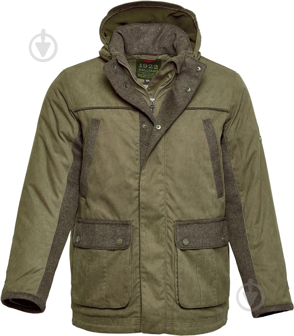 Куртка чоловіча зимова Hallyard Harier 2324.07.46 р.L коричнева - фото 1 Куртка чоловіча зимова Hallyard Harier 2324.07.46 р.L коричнева - фото 1