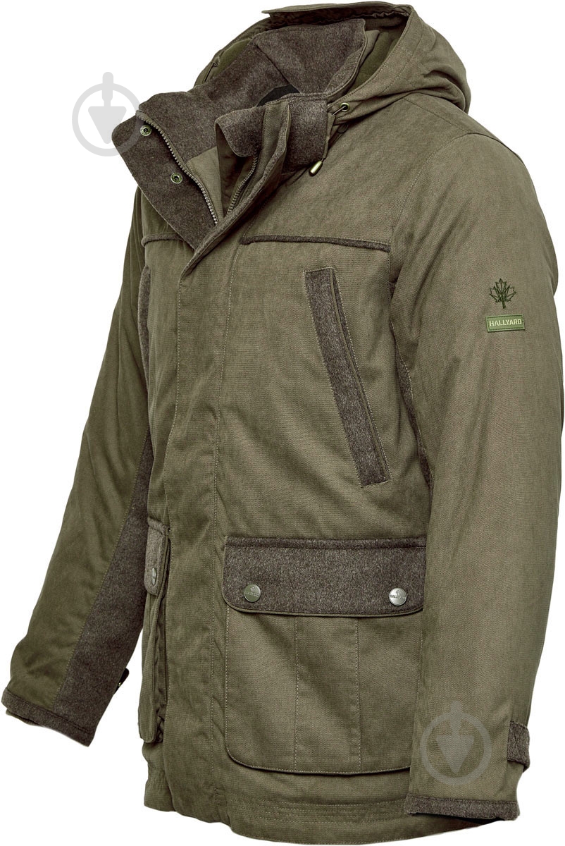 Куртка чоловіча зимова Hallyard Harier 2324.07.46 р.L коричнева - фото 5 Куртка чоловіча зимова Hallyard Harier 2324.07.46 р.L коричнева - фото 5