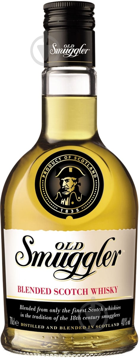 Віскі Glen Grant Old Smuggler 3 роки витримки 0,7 л - фото 1