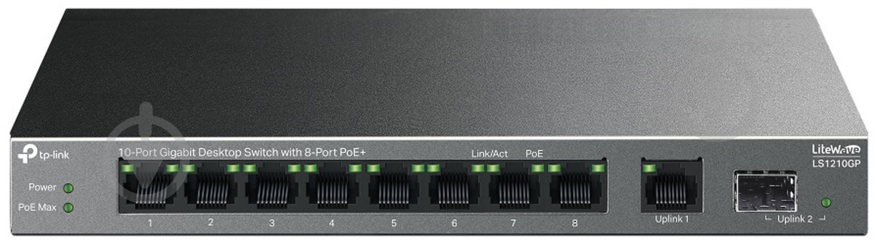 Коммутатор TP-Link LS1210GP - фото 1