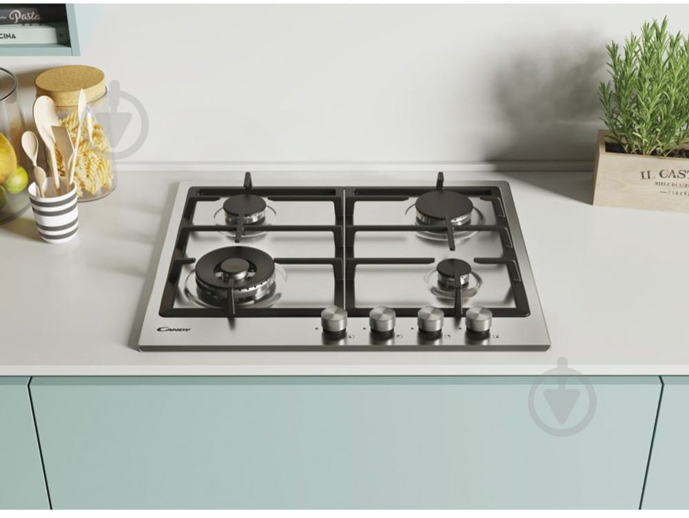Варочная поверхность газовая Candy CHG6BF4WPX - фото 4