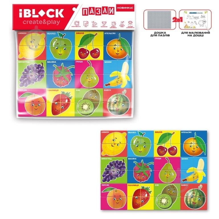 Конструктор Iblock Фрукты PL-921-282 - фото 1