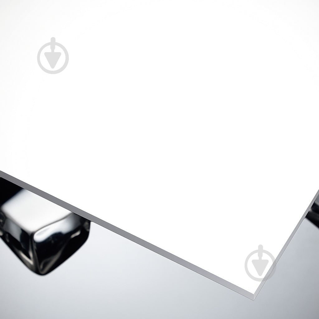 Лист ПВХ TOMO Design 2000x1000x1 мм жорсткий білий - фото 2