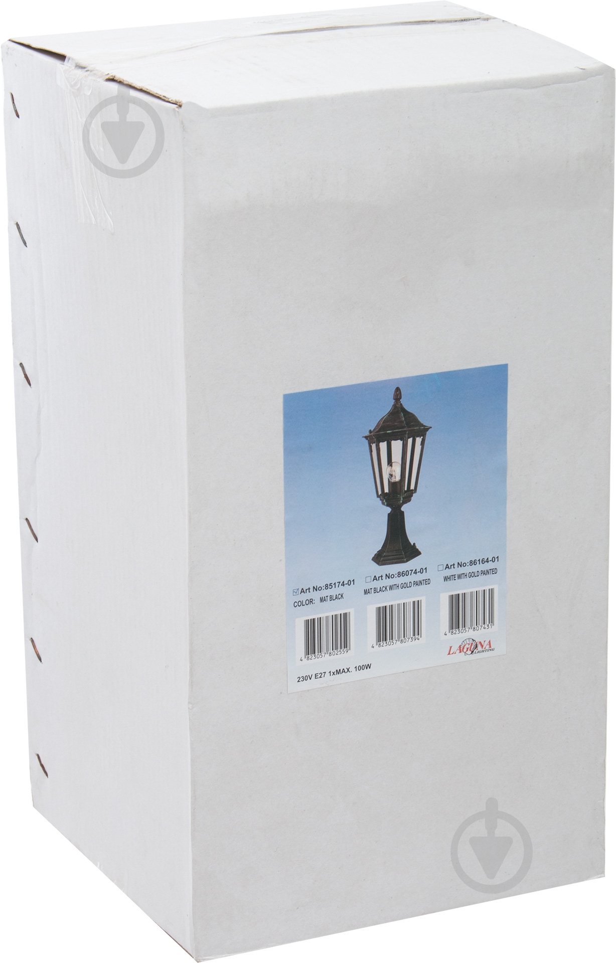 Светильник садовый Laguna Lighting столб ROM E27 100 Вт IP44 черный 85174-01 - фото 2 Светильник садовый Laguna Lighting столб ROM E27 100 Вт IP44 черный 85174-01 - фото 2