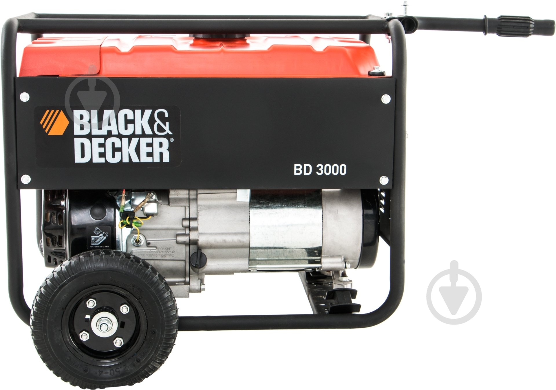 Генератор бензиновый Black+Decker 2,5 кВт / 2,7 кВт 220 В BD 3000 - фото 2