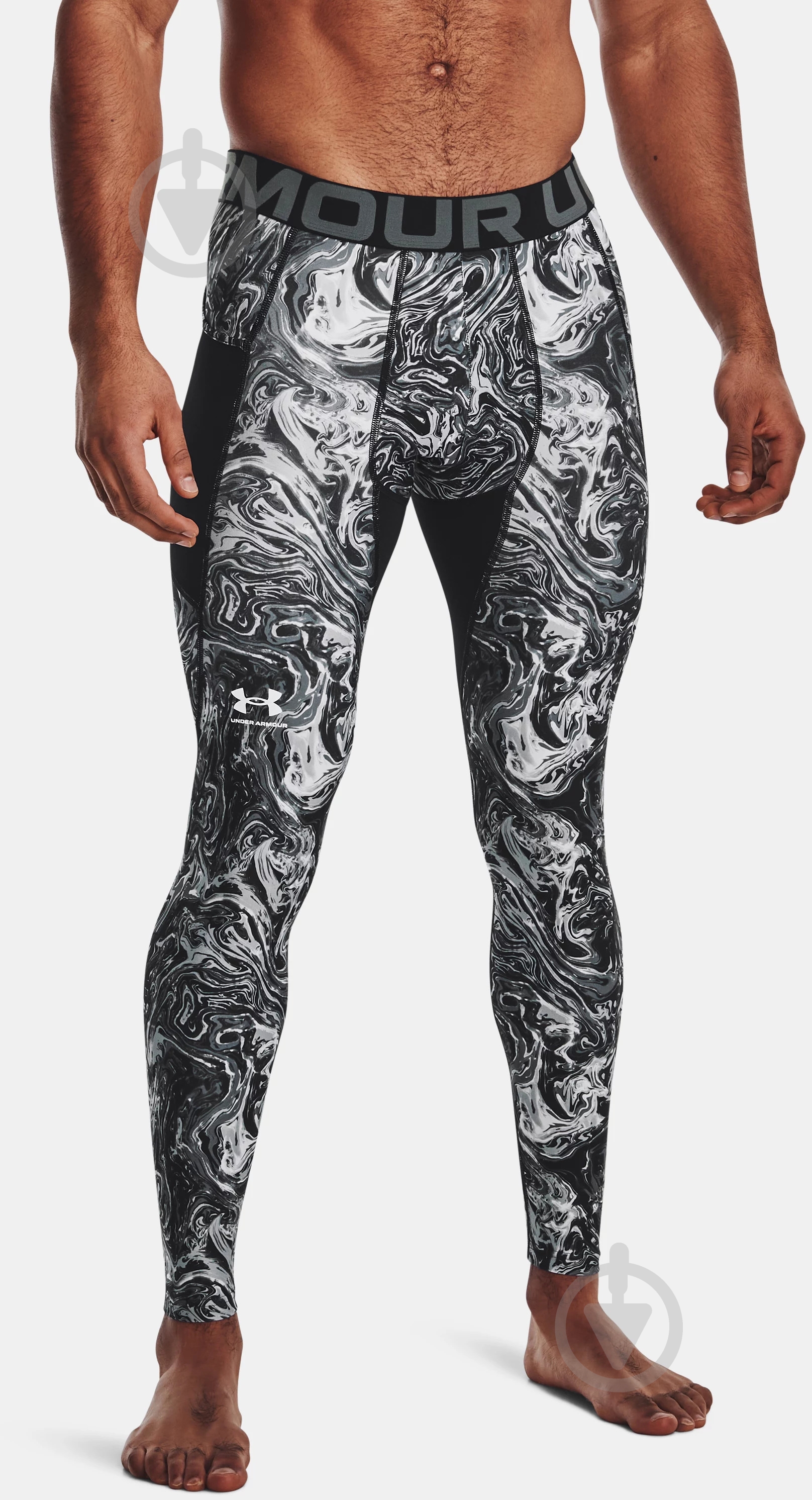 Лосины Under Armour 1370326-012 р.S/M серый - фото 1