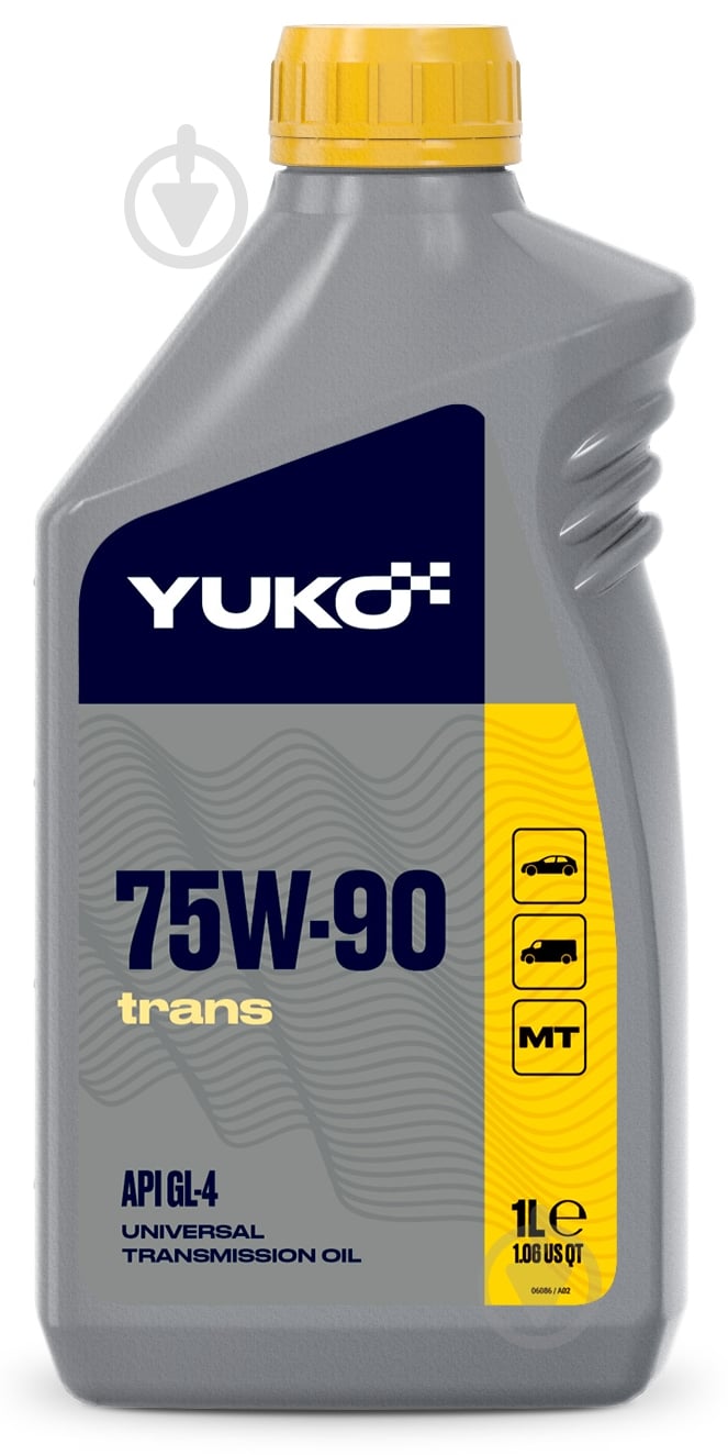 Мастило трансмісійне YUKO (VUKO) TRANS 75W-90 1 л - фото 1